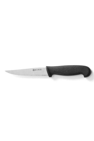 HENDI Cuțit universal profesional zimțat negru HACCP 100 mm - 842102