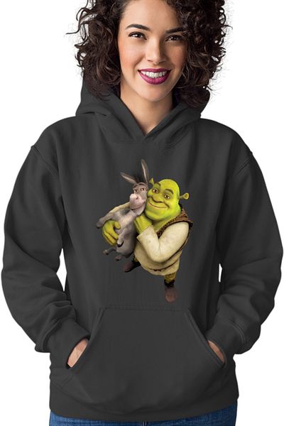 OEM Hanorac Femei Shrek Donkey Love Animals Medieval Setup Adventure
