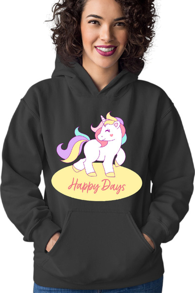 OEM Hanorac Femei Unicorn Squad Happy Days Magic Universe