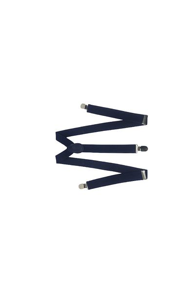 OEM Bretele Bleumarin, unisex, cu inchizatori metalice, 25 mm