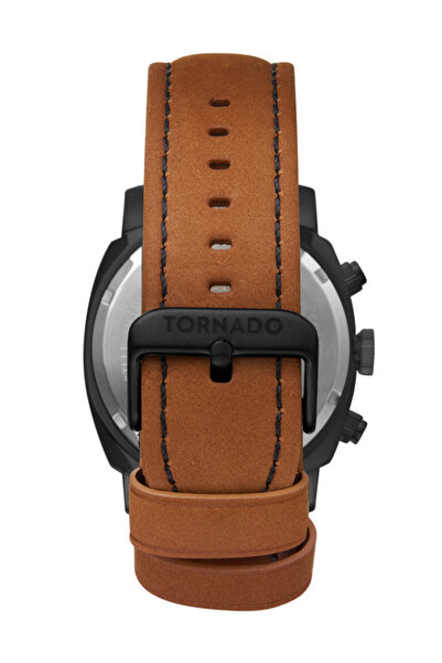 Tornado LUMINA CHRONOSPHERE Men's Chronograph Black Dial Watch - T9102-BLEB