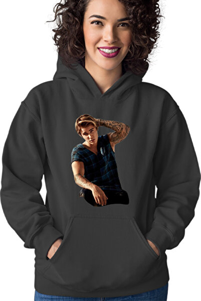 OEM Hanorac Femei Justin Bieber Tattoo Boyfriend My World