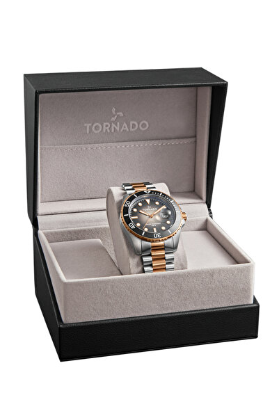 Tornado LUMINA ANALOG Men's Analog Onyx Black Dial Watch - T22001-KBKB