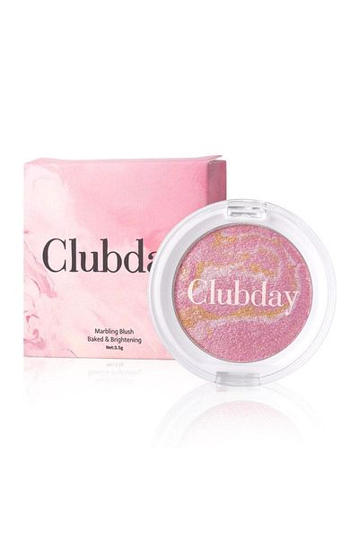 Belora Blush & Highlighter Palette, 3 Shades - #01