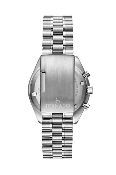 Tornado ساعة كوزميك كرونوغراف للرجال بمينا أسود - T22103-SBSB