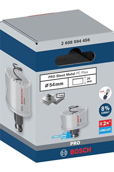 Bosch PRO SM PC-Plus Delik Açma Panç 54mm
