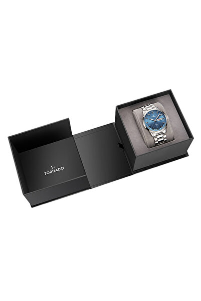 Tornado SPECTRA ANALOG Men's Analog Blue Dial Watch - T23001-SBSL