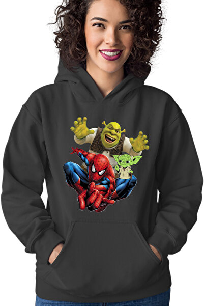 OEM Hanorac Femei Spiderman Shrek Yoda Star Wars