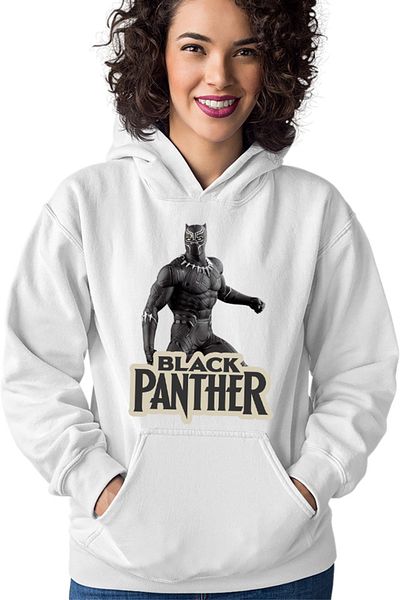 OEM Hanorac Femei Black Panter Vintage Logo Movie Universe Cartoon