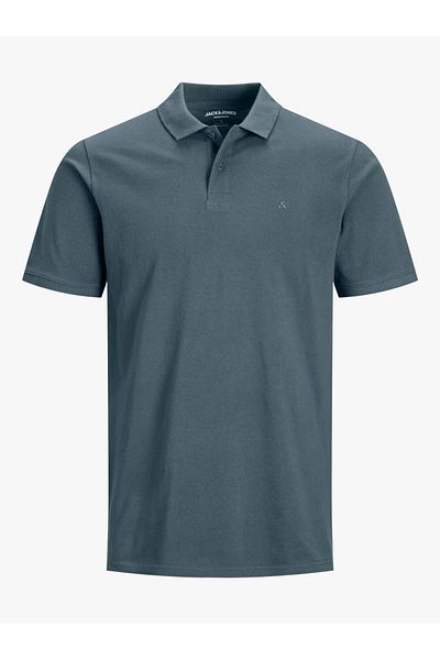 Jack & Jones Poloshirt Einfarbig Hemdkragen Poloshirt