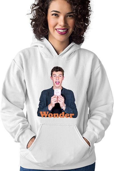 OEM Shawn Mendes Wonder Last Album Smile Always Women's Hoodie