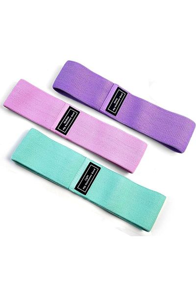 Gonice Set extensoare elastice Gonice, 3 niveluri de rezistenta, multicolor