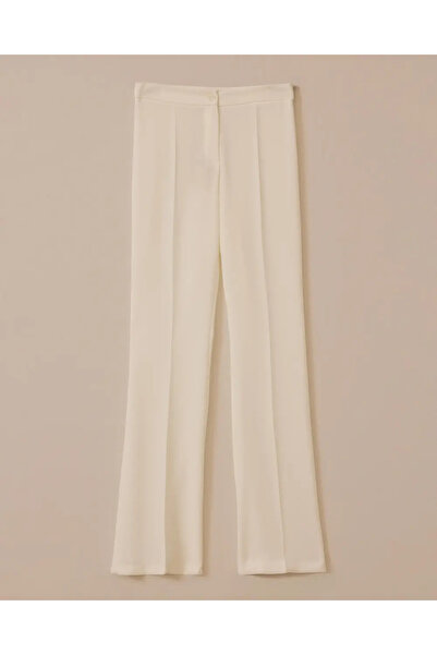 SEÇİL Висока талія, креп-тканина, штани з іспанськими штанинами