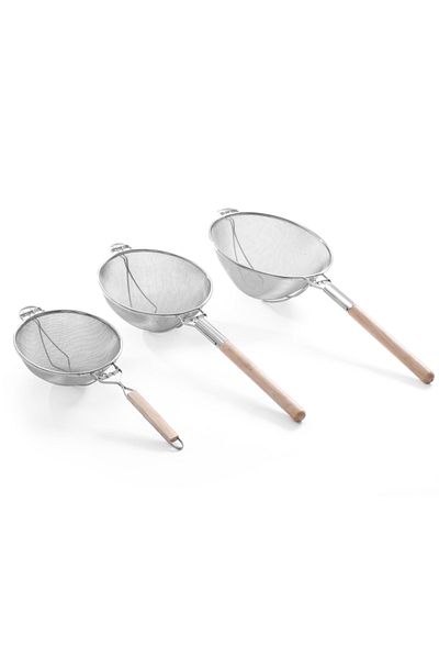 HENDI Sită profesională cu plasă dublă, oțel, diametru 310 mm - 639016