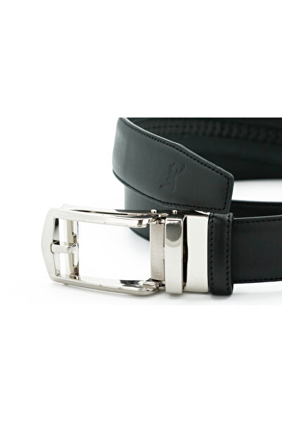 Tuna Nappa Hakiki Deri 3 Cm Otomatik Klasik Erkek Kemer - Kmr411