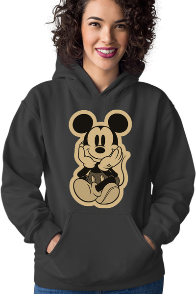 OEM Hanorac Femei Mickey Mouse Disney Retro Sitting Playful Funny