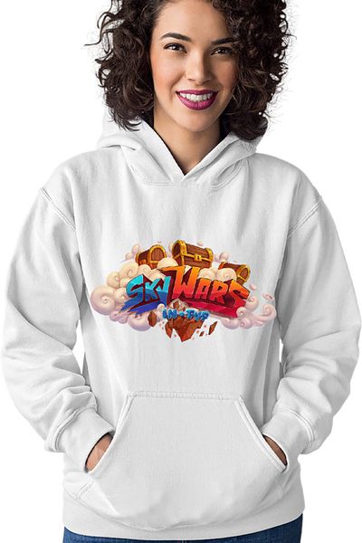 OEM Women's Hoodie Roblox Minecraft Skywars PVP World Champion