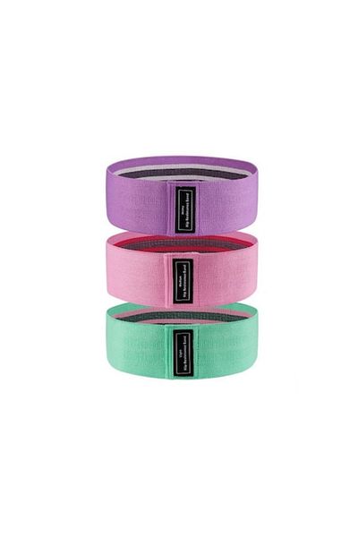Doty Set 3 benzi ElasticFit, 3 niveluri, multicolore