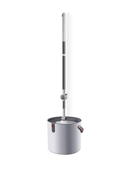 Pro Clean Official Spin Mop & Bucket 7.5l Set – 360° Rotating Mop, Wash & Dry, 2 Microfiber Pads