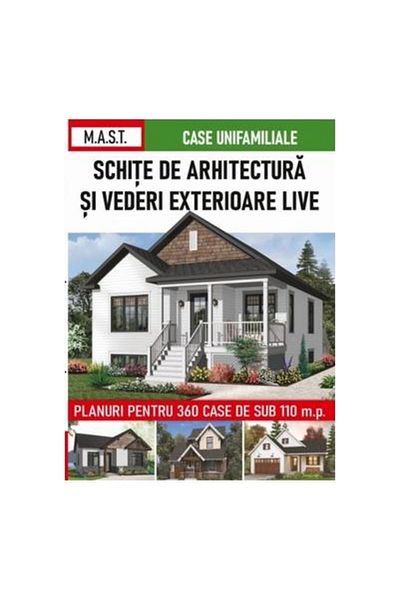 Editura Mast Architectural sketches and exterior views. Planur