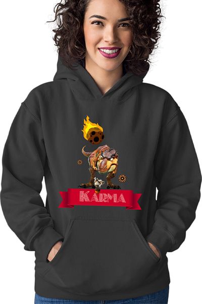 OEM Hanorac Femei Ice Age Karma Apocalipse Flowers Squirrel