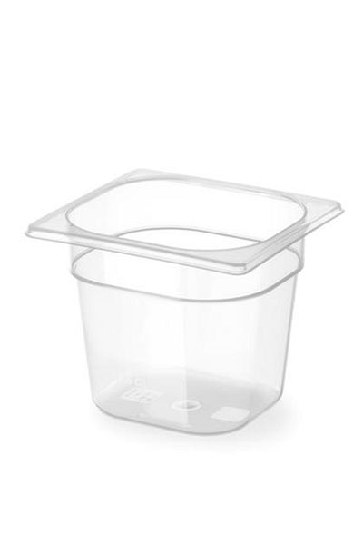 HENDI Pojemnik gastronomiczny z polipropylenu GN 1/6 wys. 200 mm - 880401