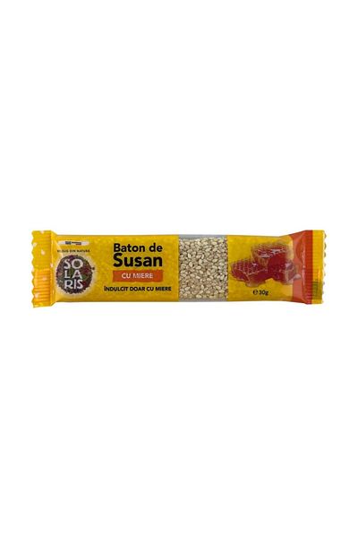 SOLARIS Baton de Susan cu Miere 30g -