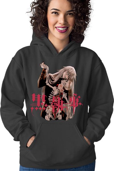 OEM Hanorac Femei Black Butler Undertaker Shinigami Kill Manga