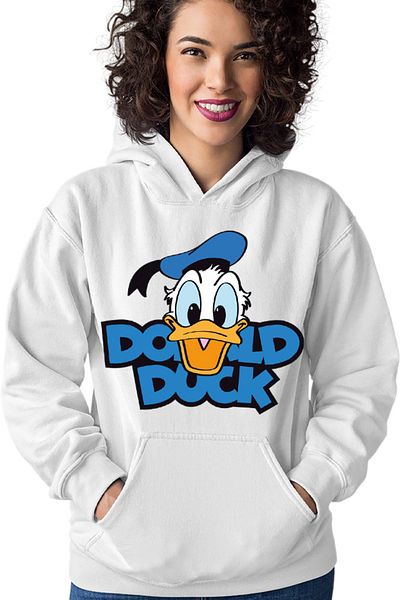OEM Hanorac Femei Donald Duck Happy Smile Cartoon Children
