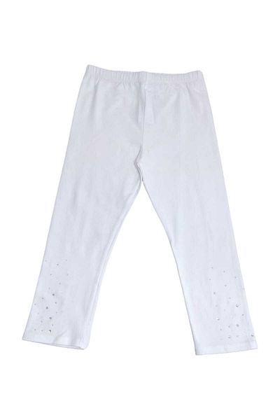 IdxeIT 3/4 COTTON applique pants