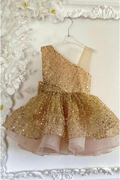 Tuğçe Şahin BONCUK PAYET TÜTÜ ANNE KIZ ABİYE