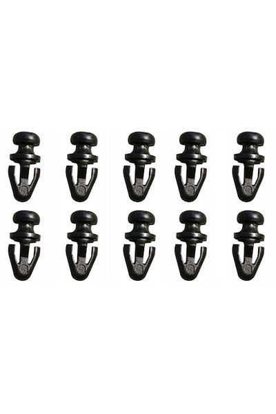 OEM Mounting Clip, Ford Mondeo Mk2 Mk3 Mk4, Trim Clips, For Door Sill, New, Pin Length 14