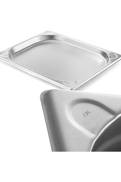 HENDI Pojemnik GN 1/2 stalowy Kitchen Line wys. 40 mm - 806319
