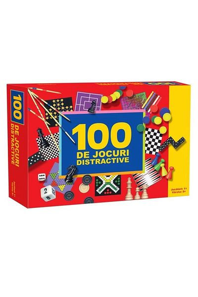 divendi-ro Board game "100 fun games", multicolored