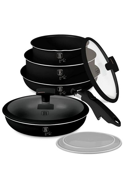 Berlinger Haus 9-piece titanium-coated cookware set, Monaco Collection