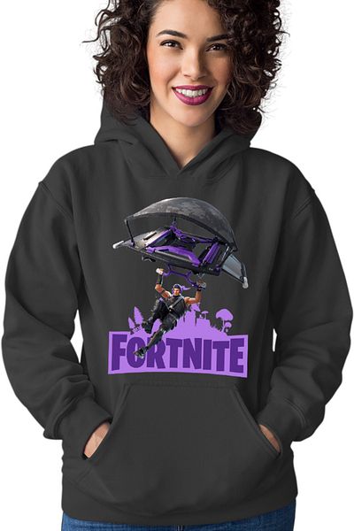 OEM Hanorac Femei Fortnite Launcher Airplane Map Shooter