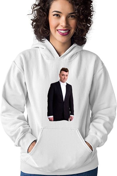 OEM Women's Sam Smith Suit English Love Me More Song Hoodie