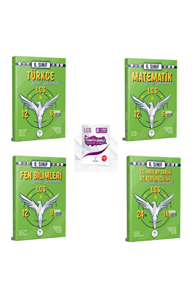 AV YAYINLARI Av Yayınları 8 Sınıf Türkçe Matematik ve Fen İnkılap Tarihi Branş Denemeleri