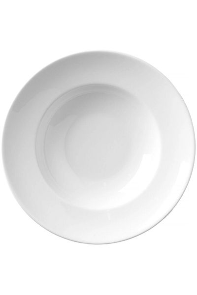HENDI Farfurie specială pentru paste, albă, diametru 265 x 50 mm - set de 6
