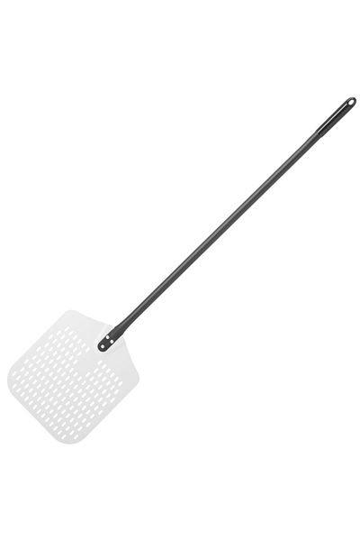 HENDI Łopata taca do wyciągania pizzy z pieca kwadratowa aluminiowa perforowana 305 x 1320 mm