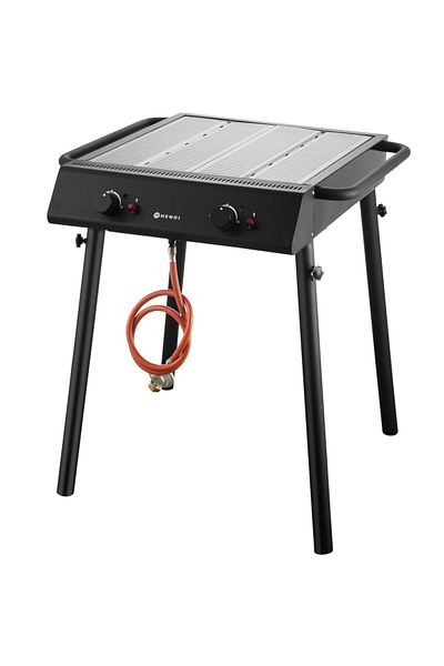 HENDI Grătar pe gaz XANTOS pentru catering 9,5 kW 77x71x87 cm