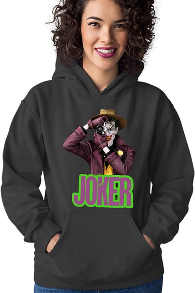 OEM Hanorac Femei Joker Photo DC Superhero Supervillian Psychological