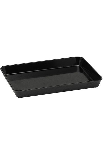 HENDI Pojemnik taca na mięso i żywność z melaminy 420x280x60mm czarny - 568309