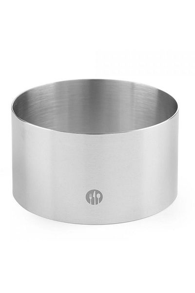HENDI Margine rotundă din oțel inoxidabil pentru brutărie și cofetărie, înălțime 50 mm, diametru 200 mm 512272