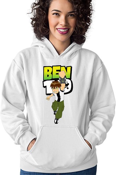 OEM Women's Hoodie Ben10 Clock Magic Monsters Alien