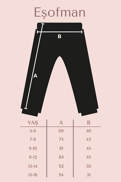 FYK KİDS Hello Printed Girl's Tracksuit with Hooded Kangaroo Pocket