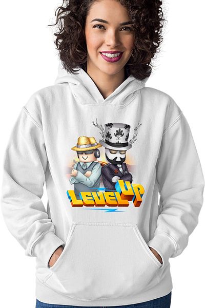 OEM Hanorac Femei Roblox Level Up Mayor Cool Story