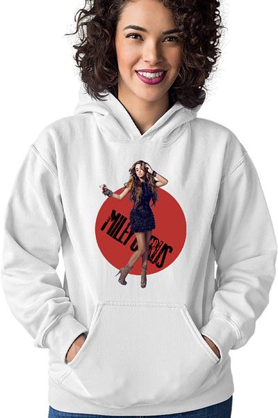 OEM Women's Hoodie Miley Cyrus Cool Sing Artist Awards Music Idol