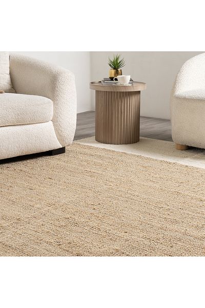 Cottage Border Jute Cotton Rug 200*300