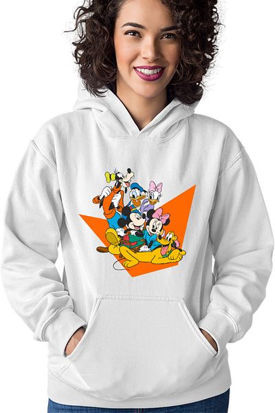 OEM Hanorac Femei Mickey Mouse Friends Gooffy Minnie Lucy Donald Duck